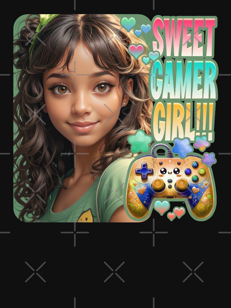 Sweet Gamer Girl by duke818