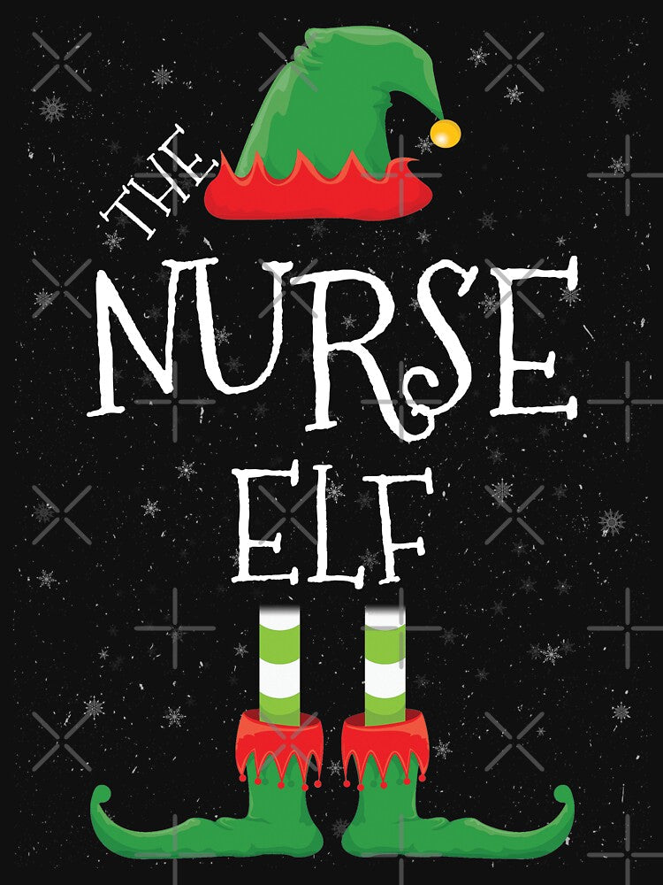 Nurse Elf Family Matching Christmas Group Funny Gift by DavisHasari T-Shirts, Hoodie, Sweatshirt | BlankRebels.com (Image 3)