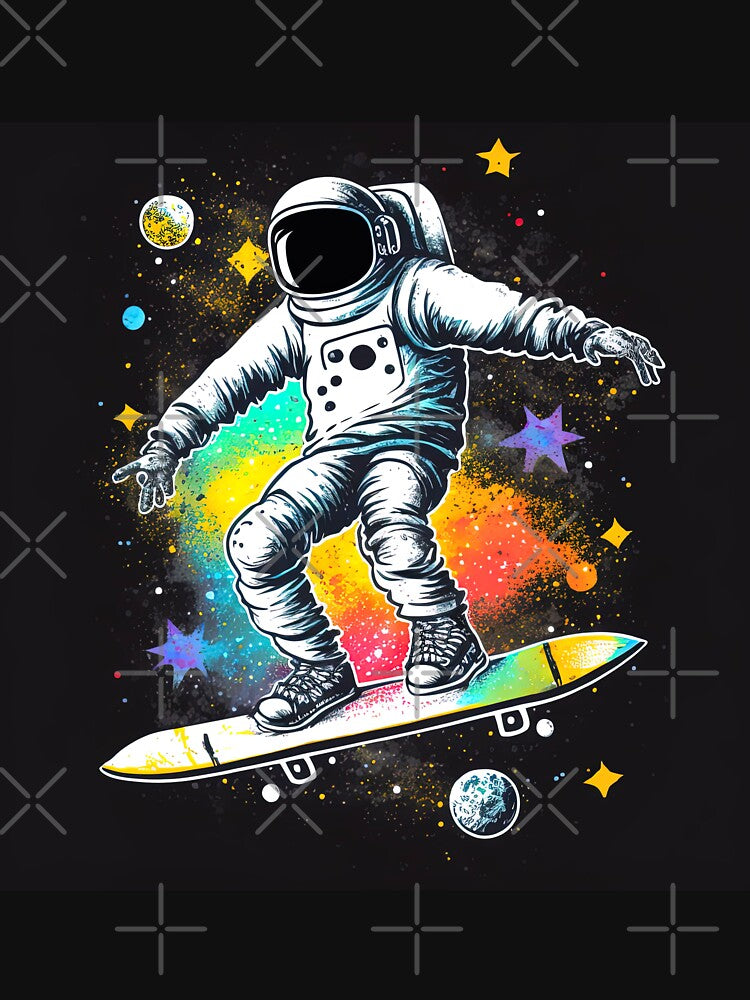 Funny Astronaut in Space, Cool and Funny Astronaut by T-Shirt-Depot