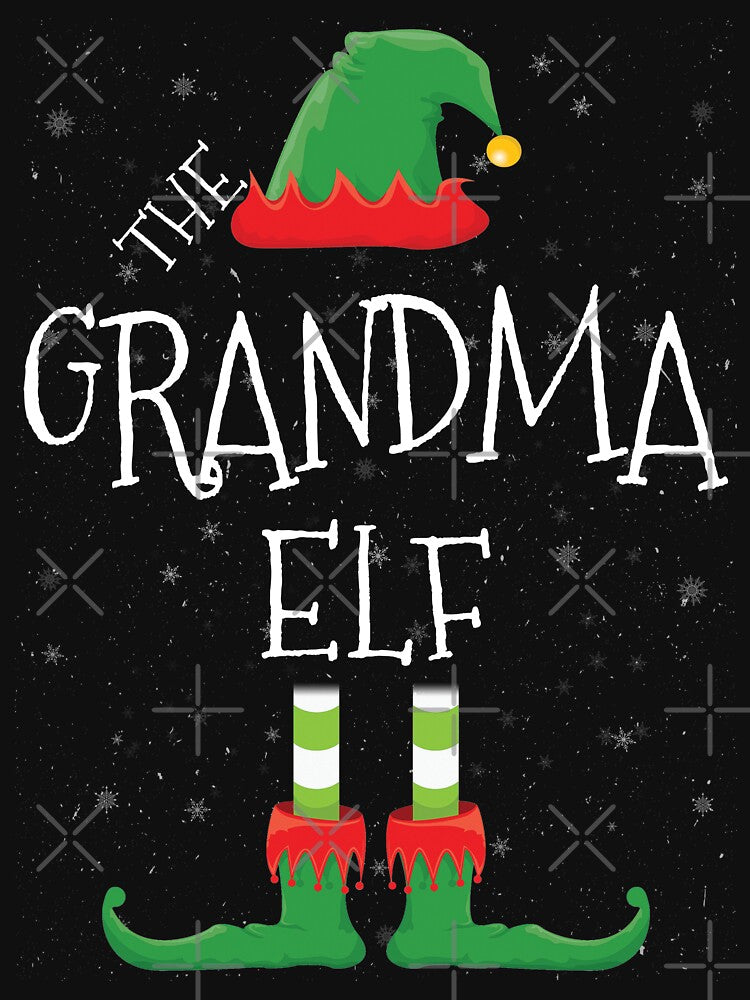 Grandma Elf Family Matching Christmas Group Funny Gift by DavisHasari T-Shirts, Hoodie, Sweatshirt (Image 3)