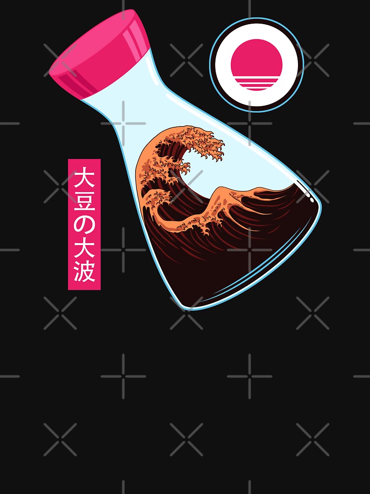 The Great Wave Of Soy Sauce by sachpica T-Shirts, Hoodie, Sweatshirt | BlankRebels.com (Image 3)