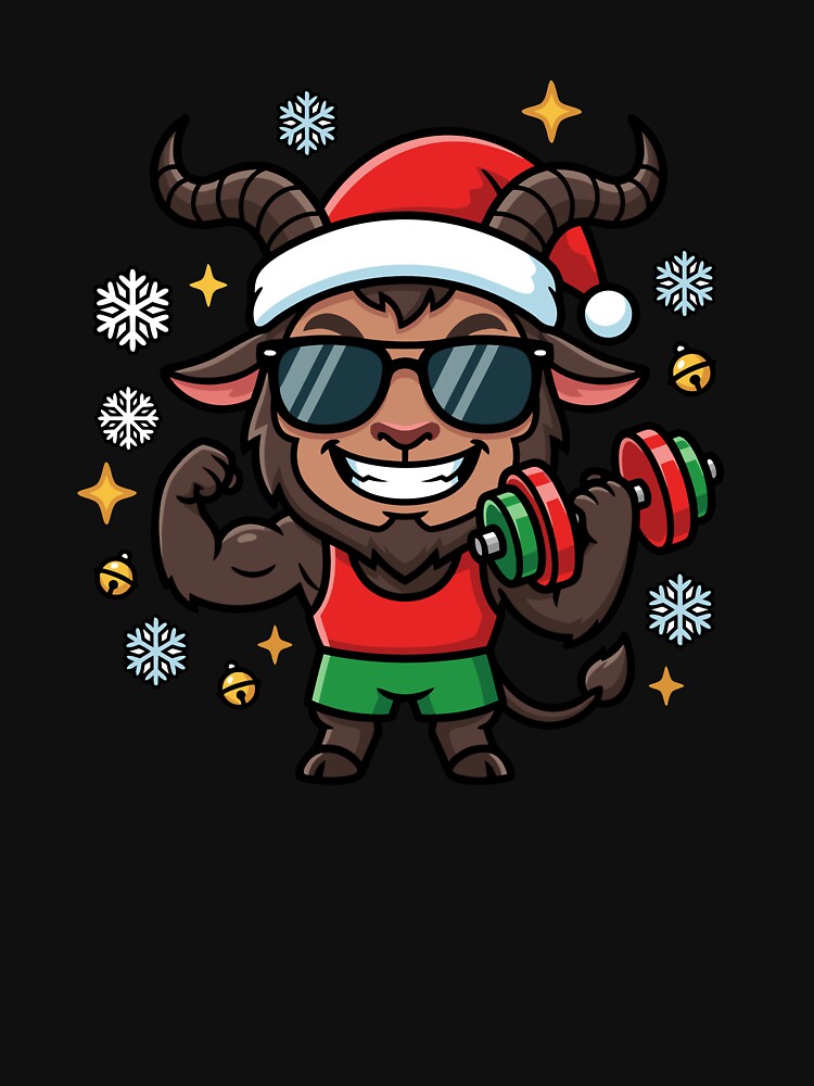 Christmas Krampus Weightlifter Gym Funny Workout Krampus Gear by DynamicDesign T-Shirts, Hoodie, Sweatshirt (Image 3)