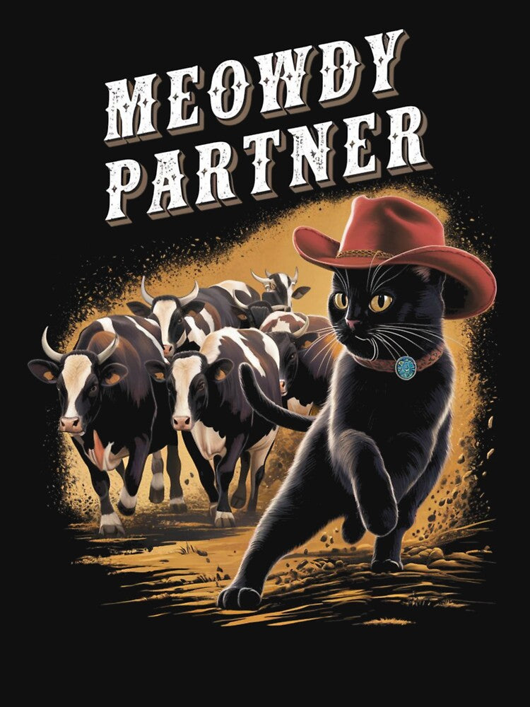 Meowdy partner by JansenGS T-Shirts, Hoodie, Sweatshirt | BlankRebels.com (Image 3)