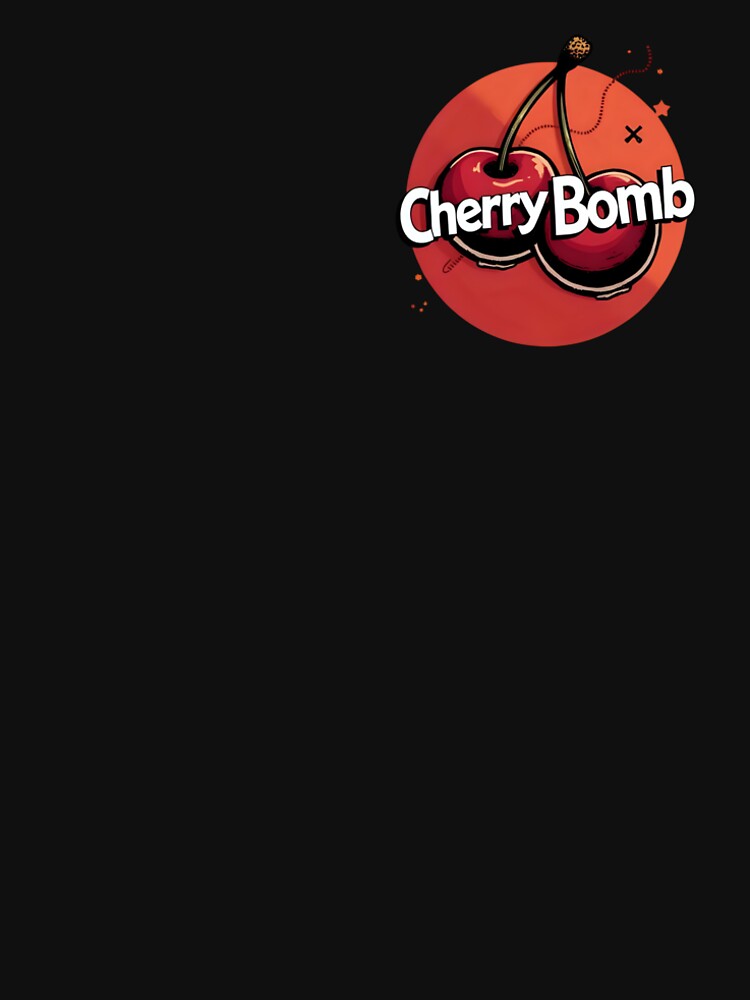 Cherry Bomb – Minimalist Retro Cherry Design by Designynatalii T-Shirts, Hoodie, Sweatshirt | BlankRebels.com (Image 2)