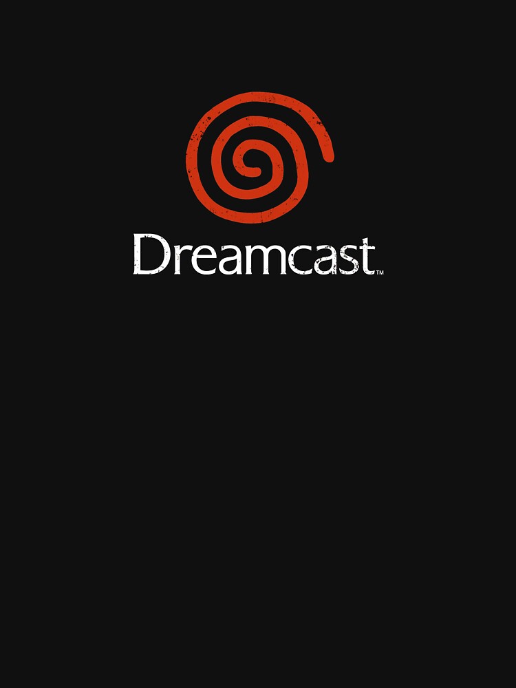 Dreamcast inspired (weathered) T-Shirt / Print / Sticker Design (retro gaming series) by Mercy Apparel Hoodie,... (Image 3)