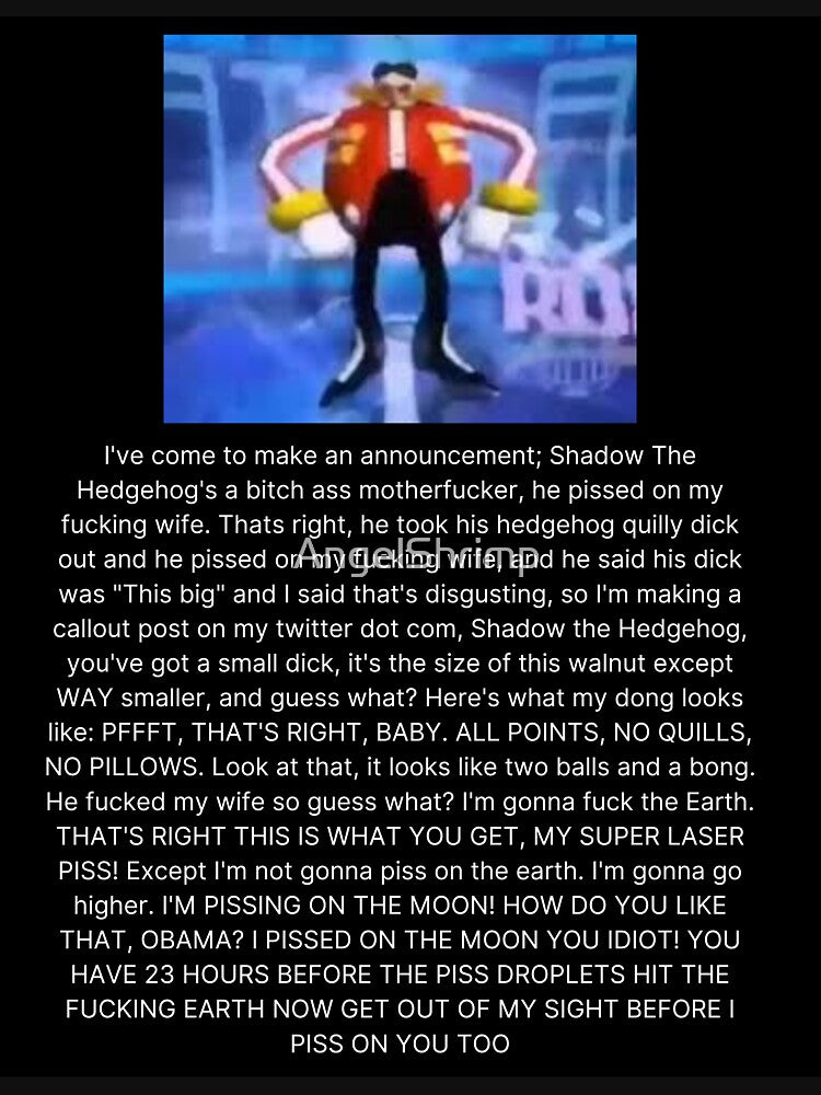 eggmans announcemt by AngelShrimp