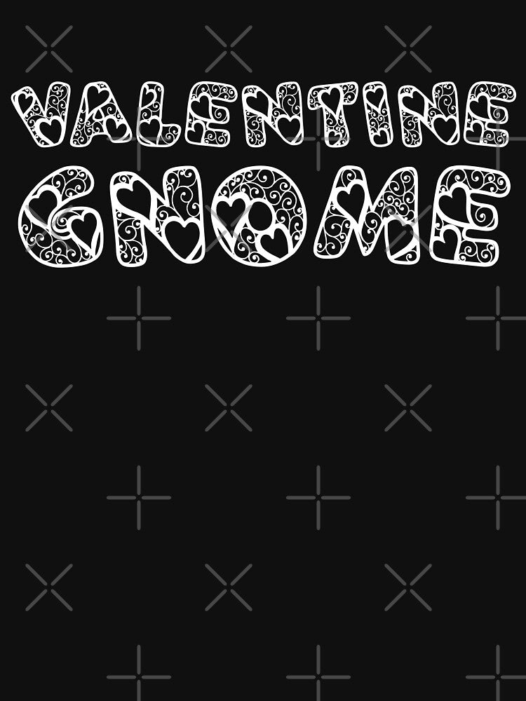 Valentine Gnome Black by DamaliePierre T-Shirts, Hoodie, Sweatshirt | BlankRebels.com (Image 3)