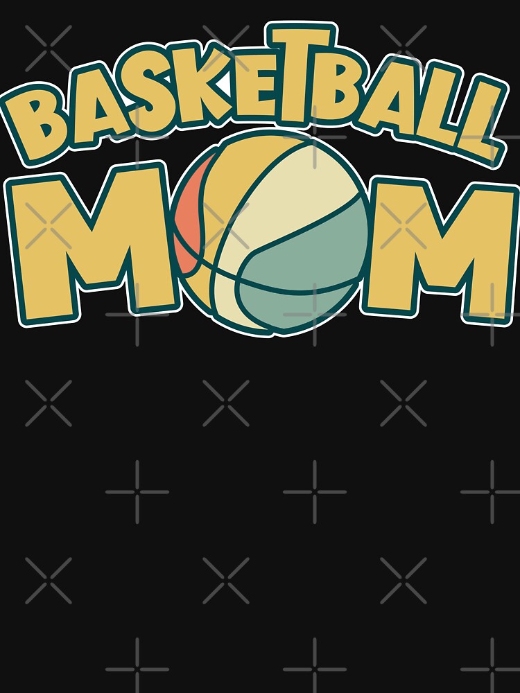 Retro Basketball Mom by roboticaldad T-Shirts, Hoodie, Sweatshirt | BlankRebels.com (Image 3)