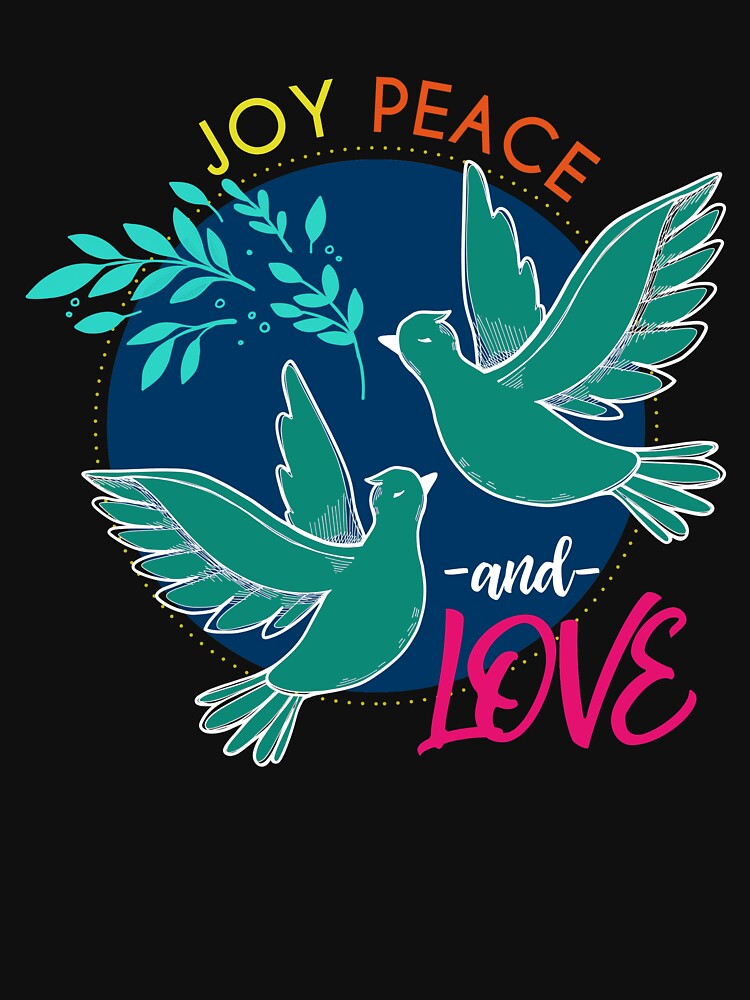 Joy Peace and Love by Zmunki T-Shirts, Hoodie, Sweatshirt | BlankRebels.com (Image 3)