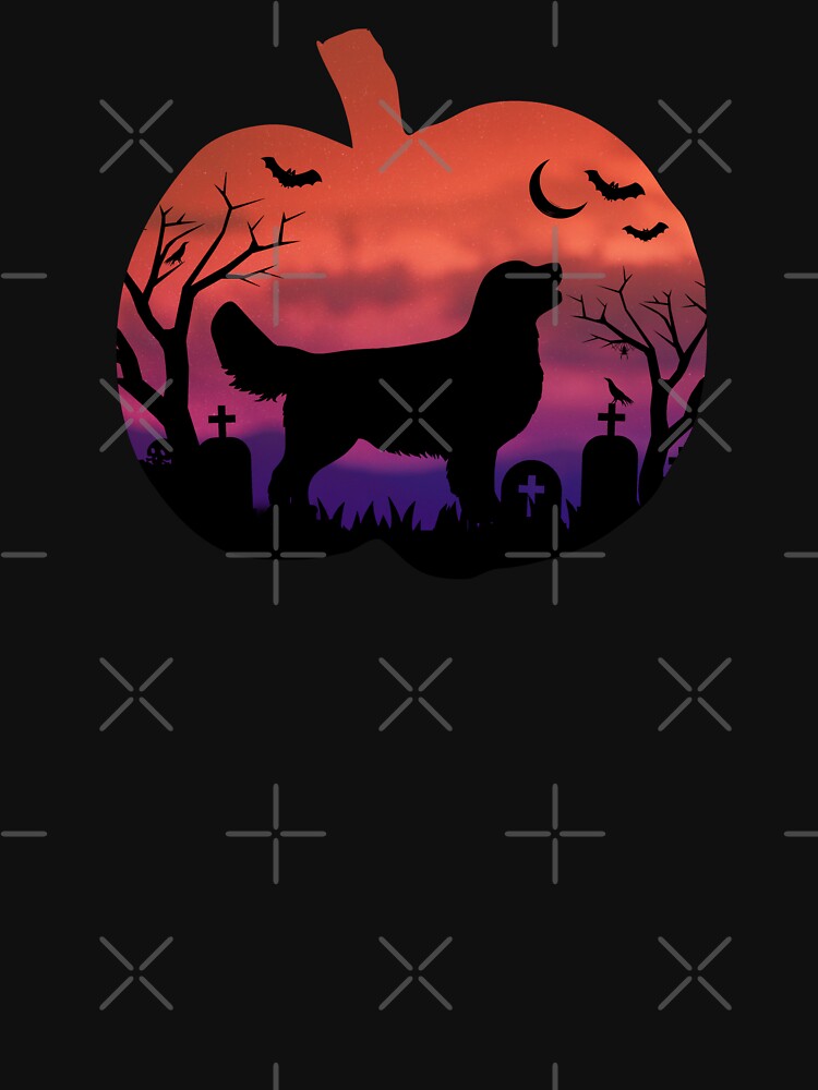 Golden Retriever Pumpkin Happy Halloween Cute Dog Gift by Guarddogdrive T-Shirts, Hoodie, Sweatshirt (Image 3)