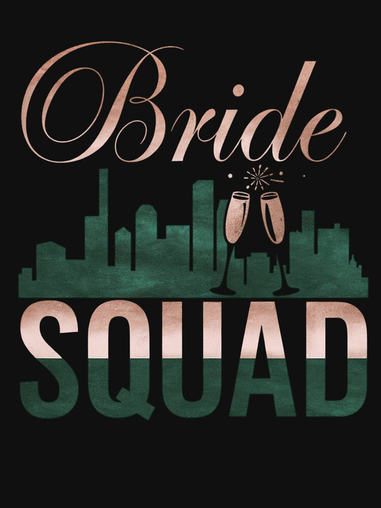 Bride Squad Design | Wedding Party Bachelorette Vibes by HustleBossLady247