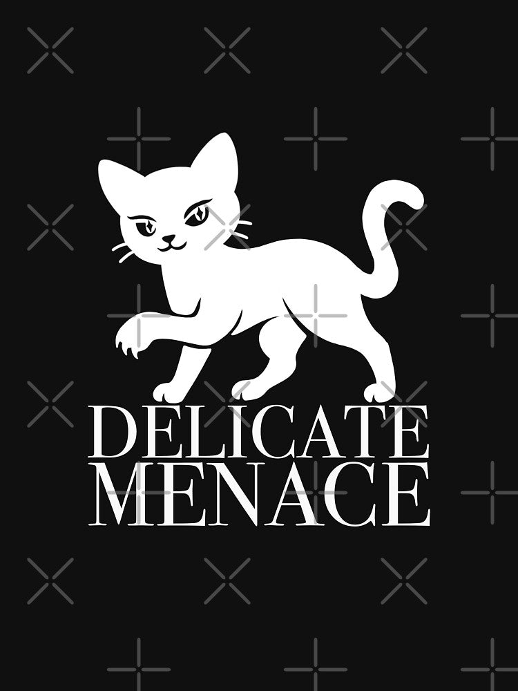 Delicate Menace (White) by Strange Little Art T-Shirts, Hoodie, Sweatshirt | BlankRebels.com (Image 3)