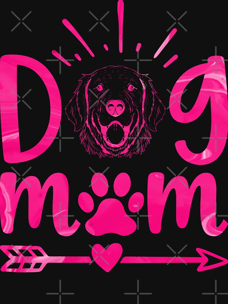 Dog Mom. Cute golden retriever quote by pureblacks T-Shirts, Hoodie, Sweatshirt | BlankRebels.com (Image 3)