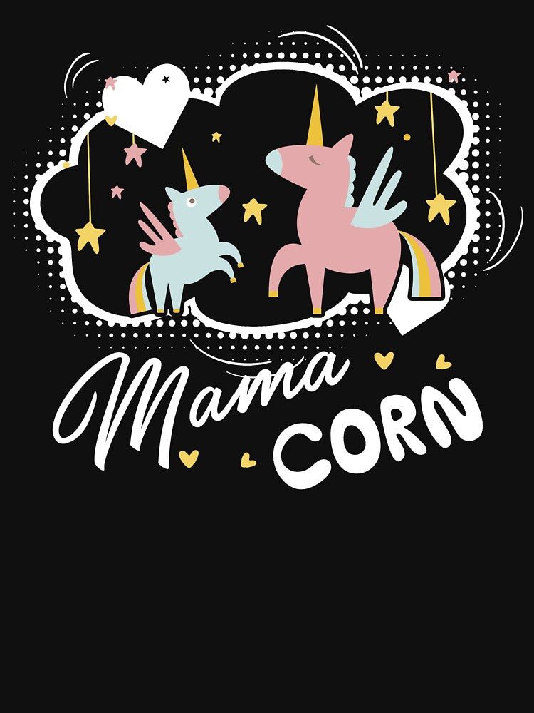 Unicorn - Mama Unicorn by UnknownArtistt T-Shirts, Hoodie, Sweatshirt | BlankRebels.com (Image 3)