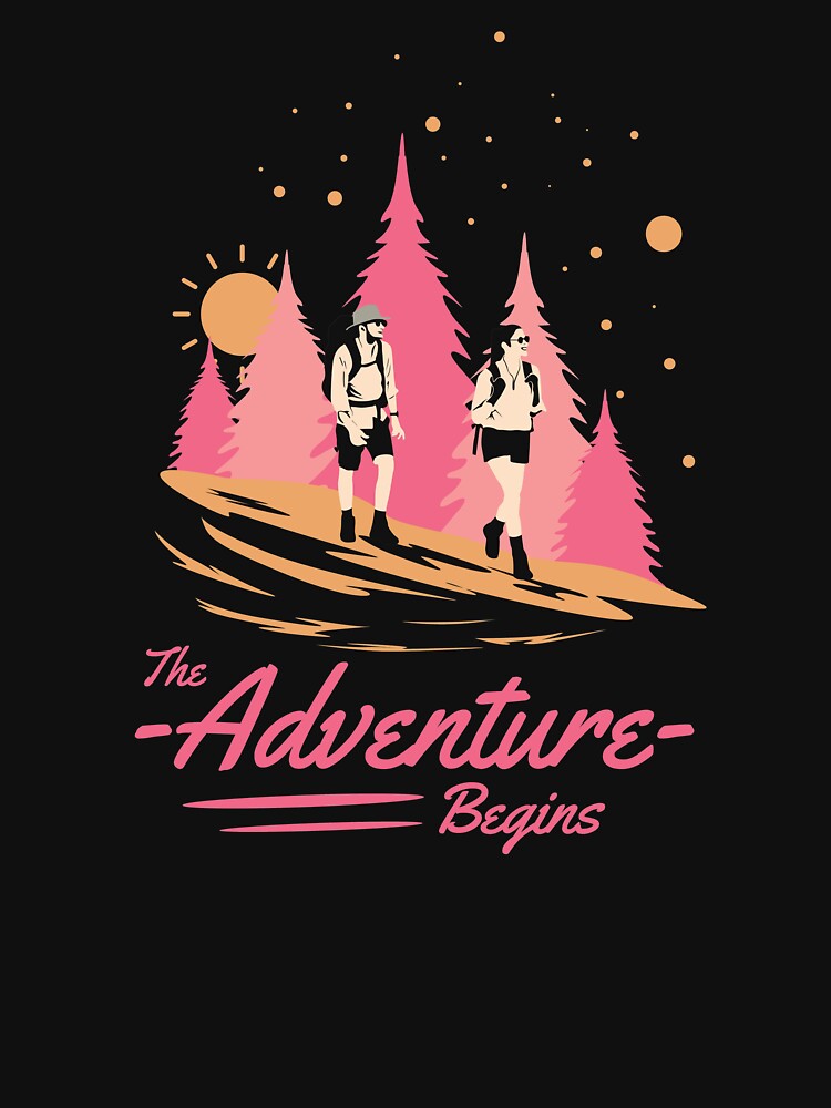 the adventure begins by naturehikers T-Shirts, Hoodie, Sweatshirt | BlankRebels.com (Image 2)