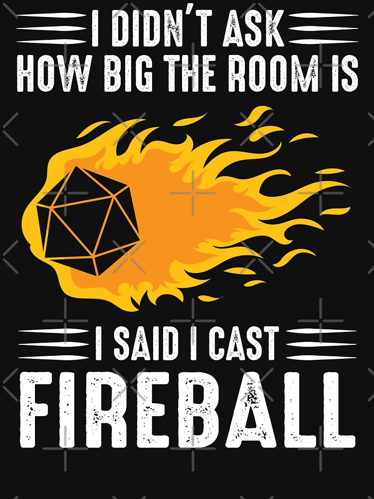 I cast Fireball Wizard Sorcerer DM Gift TTRPG by Clinton Thomas T-Shirts, Hoodie, Sweatshirt | BlankRebels.com (Image 3)