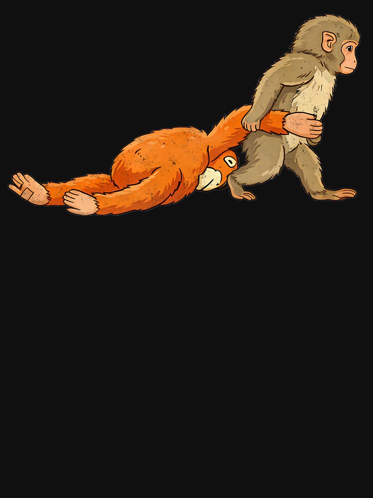 Baby Punch Monkey , Lonely Punch Monkey by IdealDo T-Shirts, Hoodie, Sweatshirt | BlankRebels.com (Image 3)