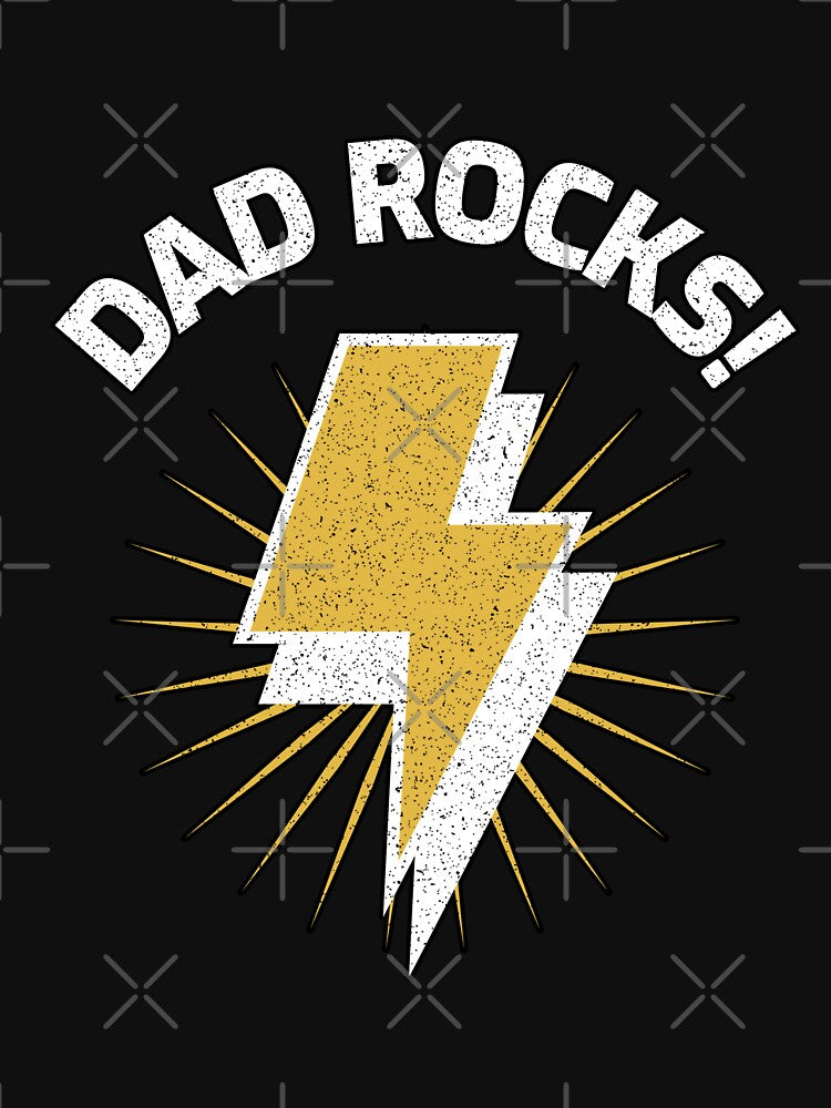 Dad Rocks! Fathers Day Musician Rock n Roll by Winter--Flowers T-Shirts, Hoodie, Sweatshirt | BlankRebels.com (Image 3)