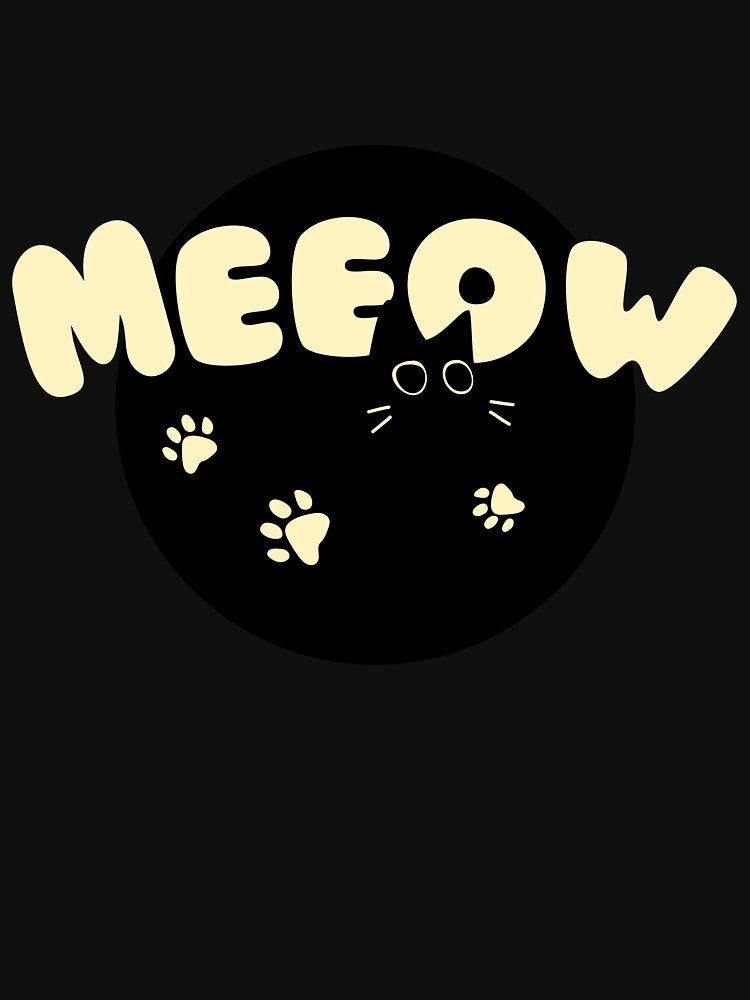 Kawaii Meow Cat Circle by RokaWorld T-Shirts, Hoodie, Sweatshirt | BlankRebels.com (Image 3)