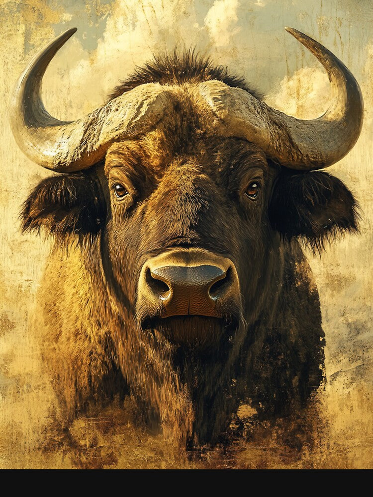 Buffalo fine art photo portrait - Wildlife photo by TheArtistOf2022 T-Shirts, Hoodie, Sweatshirt | BlankRebels.com (Image 2)