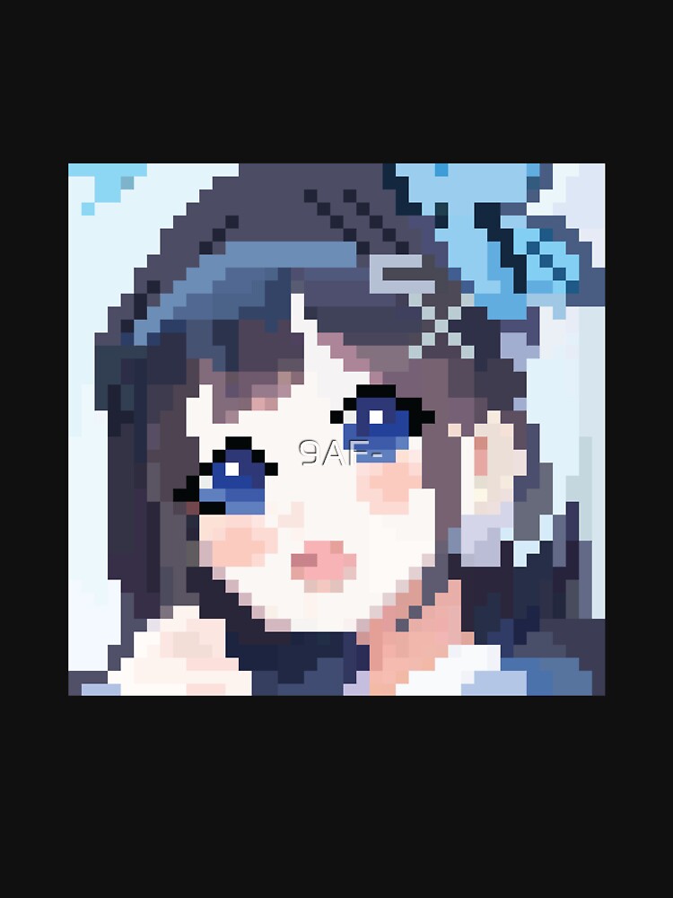 ANIME GIRL PIXEL by 9AF-