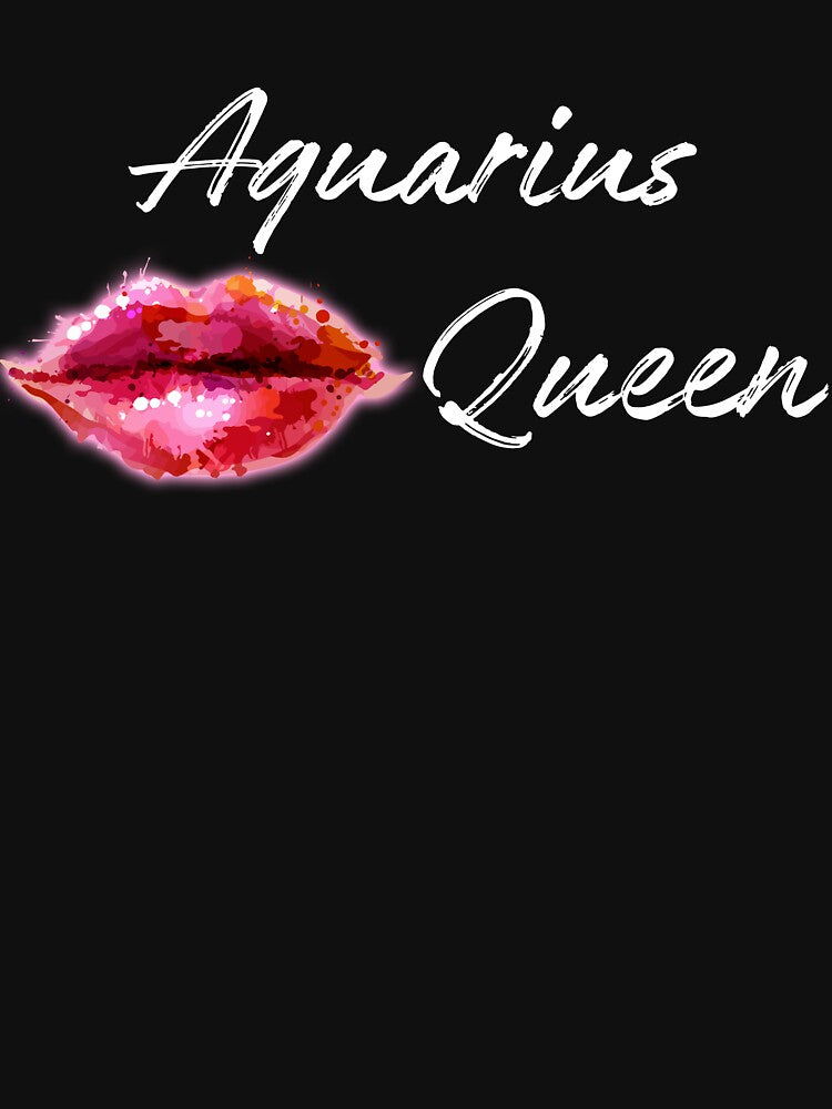 Aquarius Zodiac Birthday Lips Women by hoangtrongkhiem T-Shirts, Hoodie, Sweatshirt | BlankRebels.com (Image 3)