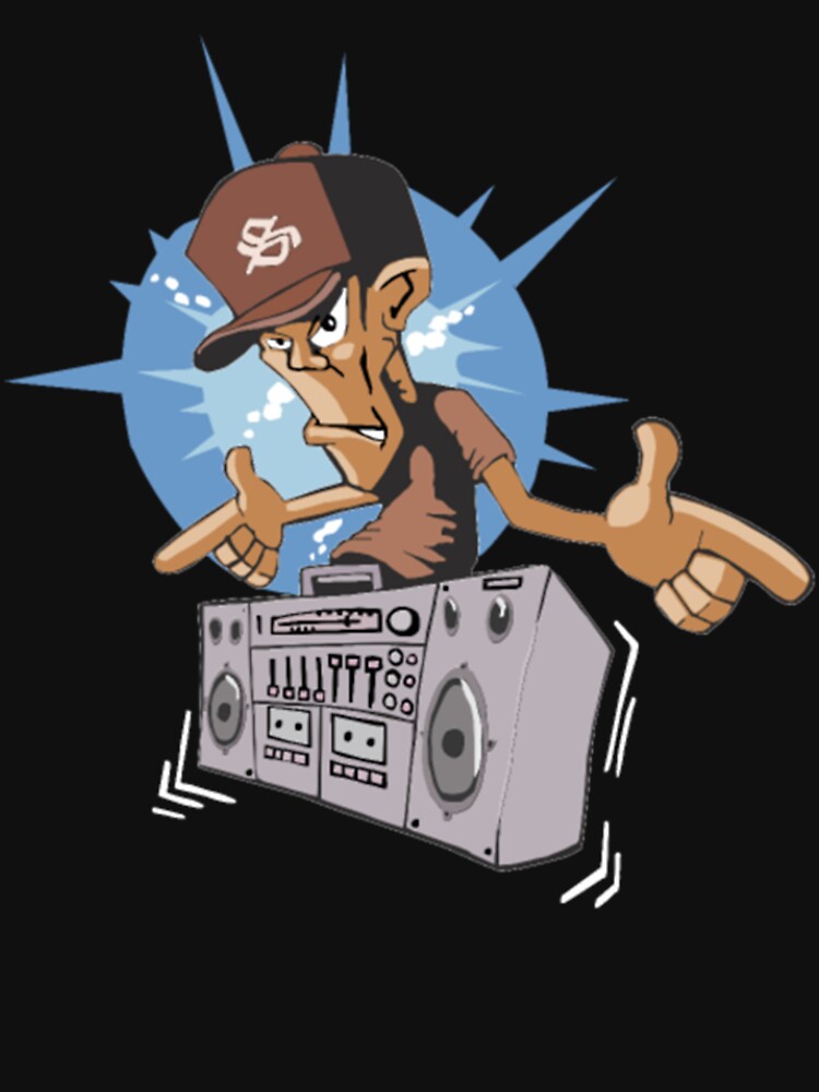 DJ Old Skool 90s Graffiti by KaiHavert T-Shirts, Hoodie, Sweatshirt | BlankRebels.com (Image 3)