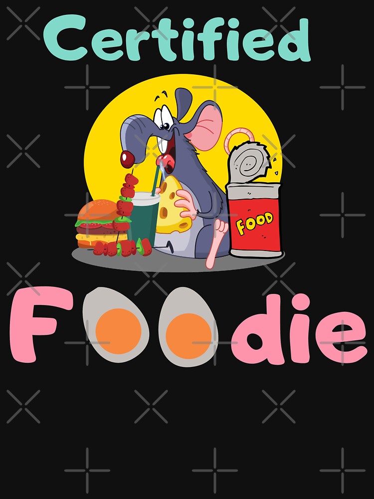Certified Foodie by Desandu T-Shirts, Hoodie, Sweatshirt | BlankRebels.com (Image 3)