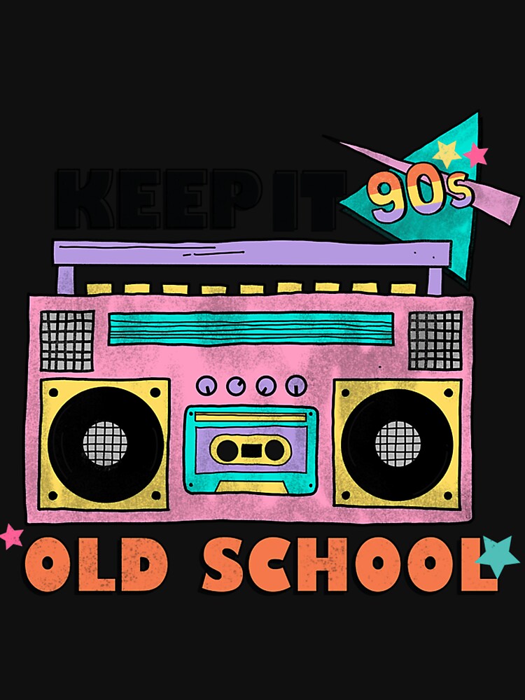 Keep It Old School 90S Theme Retro Pack by ahronmitch4961 T-Shirts, Hoodie, Sweatshirt | BlankRebels.com (Image 3)