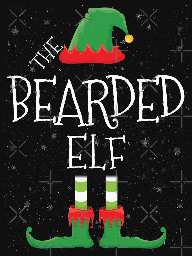 Bearded Elf Family Matching Christmas Group Funny Gift by DavisHasari T-Shirts, Hoodie, Sweatshirt (Image 3)