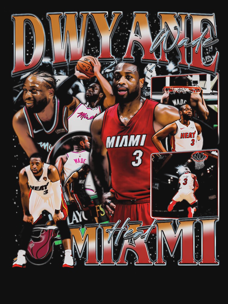 Dwyane///Wade by squadleArt T-Shirts, Hoodie, Sweatshirt | BlankRebels.com (Image 3)
