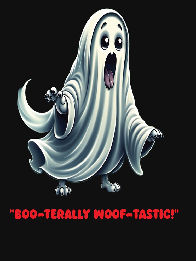 Funny Dog Ghost by NagalkarArtWork T-Shirts, Hoodie, Sweatshirt | BlankRebels.com (Image 3)
