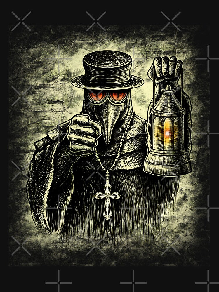 Plague Doctor by Aeartcreative5 T-Shirts, Hoodie, Sweatshirt | BlankRebels.com (Image 3)