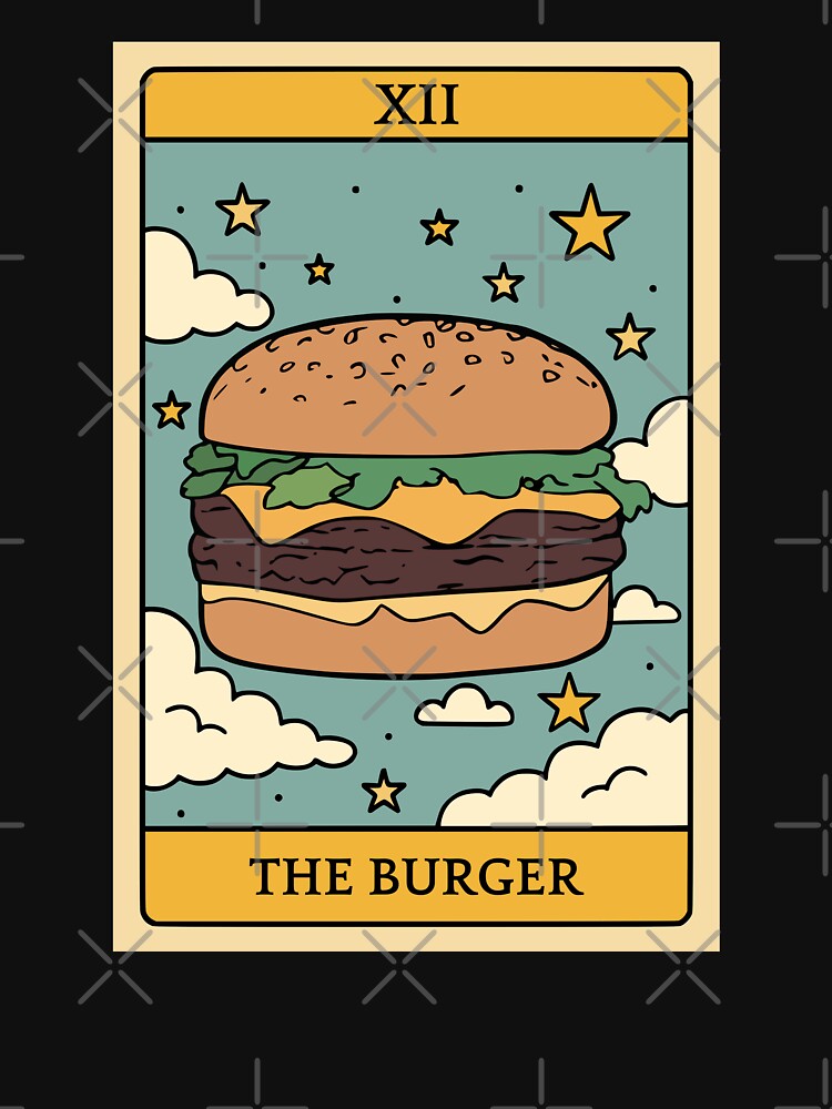 Tarot Card - The Burger I by Lemon Pepper T-Shirts, Hoodie, Sweatshirt | BlankRebels.com (Image 3)