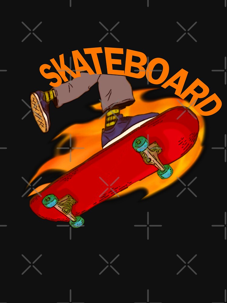 Red skateboard by AlexisMay511 T-Shirts, Hoodie, Sweatshirt | BlankRebels.com (Image 3)