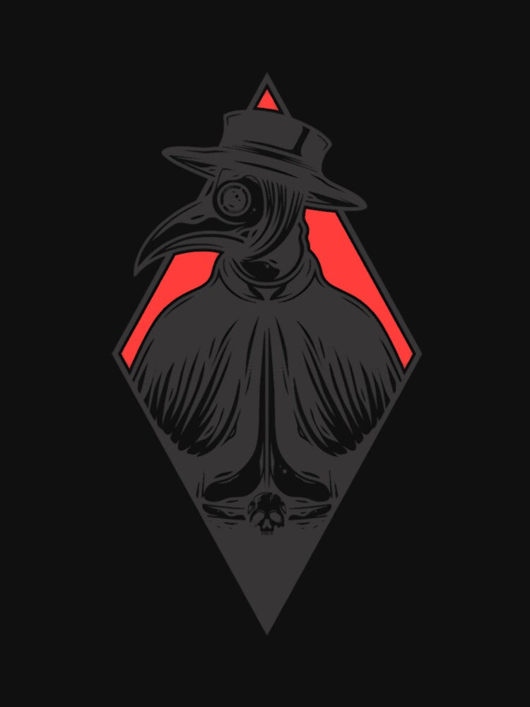 Plague-Doctor-Red-Diamond by Thist65tw T-Shirts, Hoodie, Sweatshirt | BlankRebels.com (Image 3)