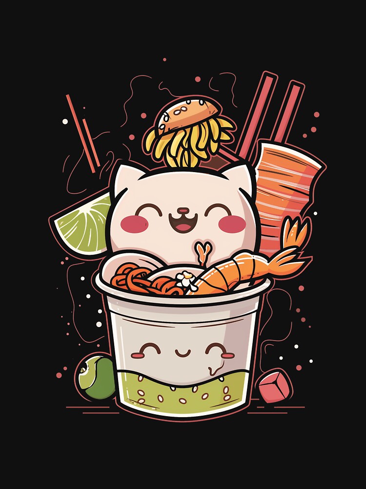 Kawai Charachter by nomiraclehere T-Shirts, Hoodie, Sweatshirt | BlankRebels.com (Image 3)