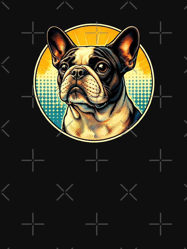Frenchie Pop Art by One-True-North T-Shirts, Hoodie, Sweatshirt | BlankRebels.com (Image 3)