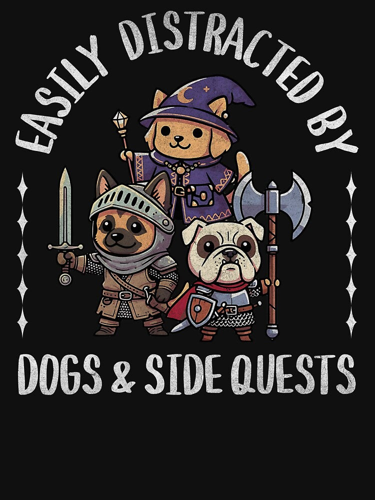 Easily Distracted By Dogs & Side Quests - Nerdy Gaming by YousT-HOME