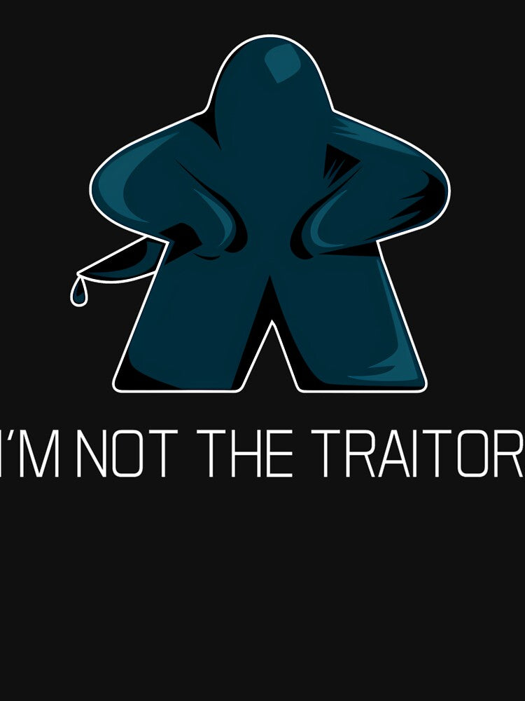 Social Deduction I'M Not The Traitor Meeple Graphic- Board Game - Tabletop Gaming by FranciGuzman T-Shirts,... (Image 3)