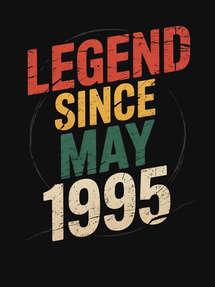 Legend 1995 30th Birthday for Men Women 30 Year Old3 by KonstanKoraner T-Shirts, Hoodie, Sweatshirt (Image 3)