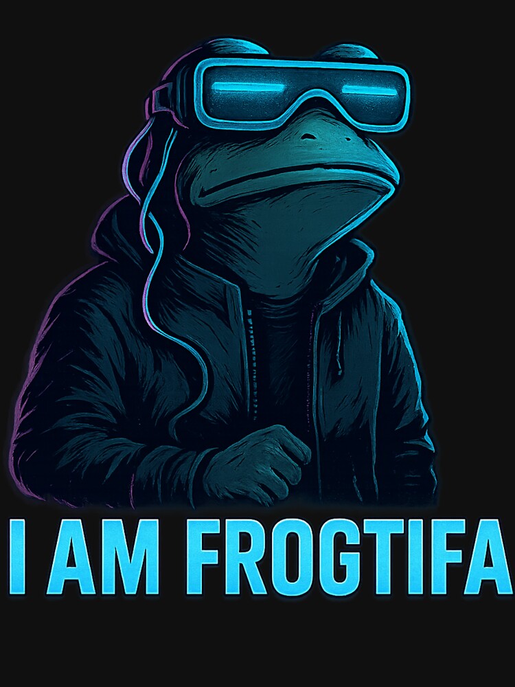 I Am Frogtifa Ribbit Protest Frog Meme by NightWisdom T-Shirts, Hoodie, Sweatshirt | BlankRebels.com (Image 3)