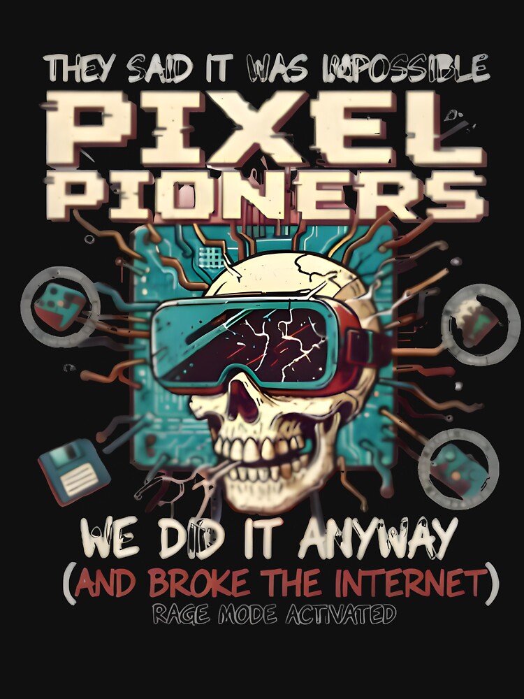 Pixel Pioneers Official T-Shirts, Hoodie, Sweatshirt