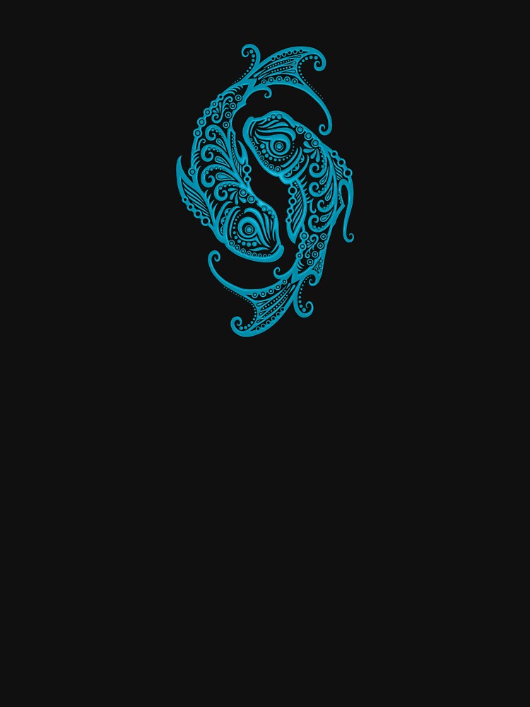Blue Pisces Zodiac Sign in the Stars by JeffBartels T-Shirts, Hoodie, Sweatshirt | BlankRebels.com (Image 3)