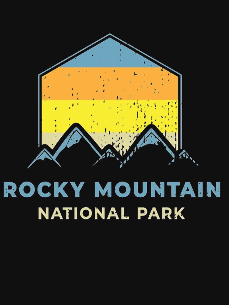 Rocky Mountain National Park Retro Shirt by Clavitaps Hoodie, Sweatshirt | BlankRebels.com (Image 3)