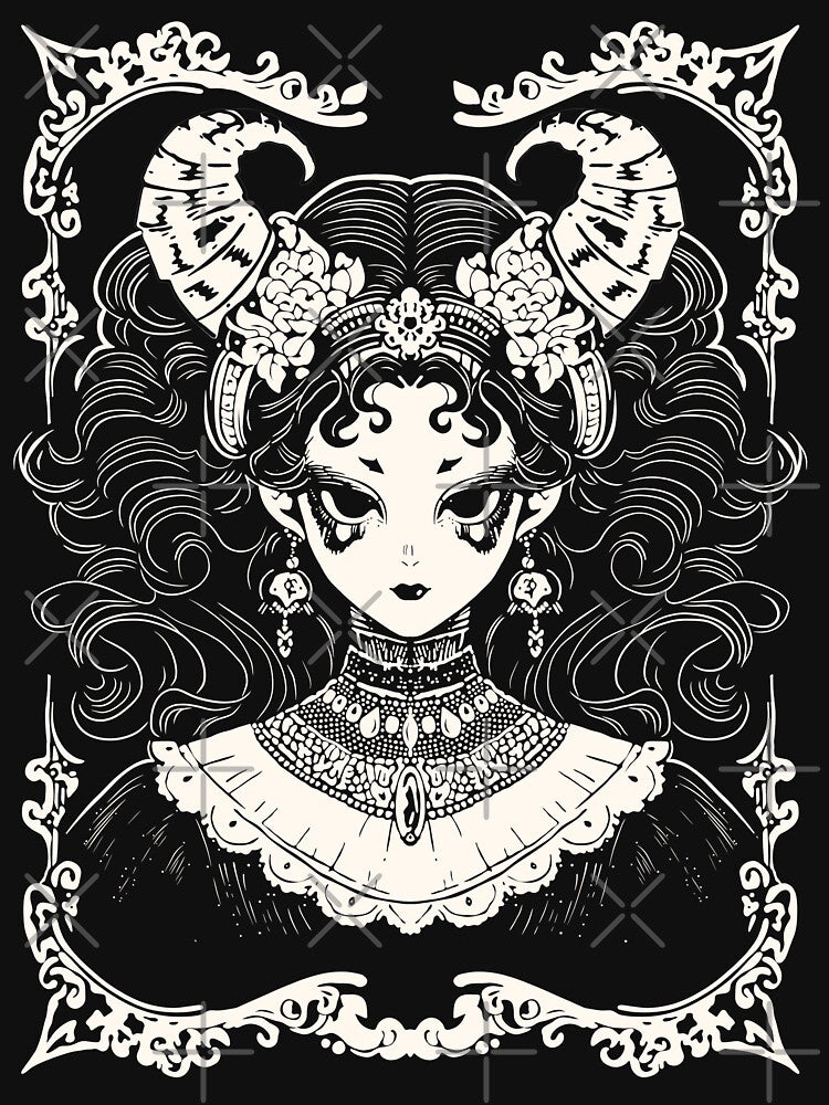 Victorian Gothic Doll by daianaart T-Shirts, Hoodie, Sweatshirt | BlankRebels.com (Image 3)