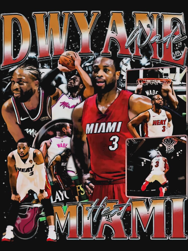 Dwyane Wade Vintage Bootleg by lxgstore T-Shirts, Hoodie, Sweatshirt | BlankRebels.com (Image 3)