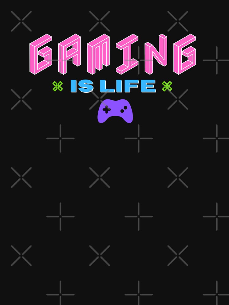 Gaming is Life by birdyness T-Shirts, Hoodie, Sweatshirt | BlankRebels.com (Image 3)