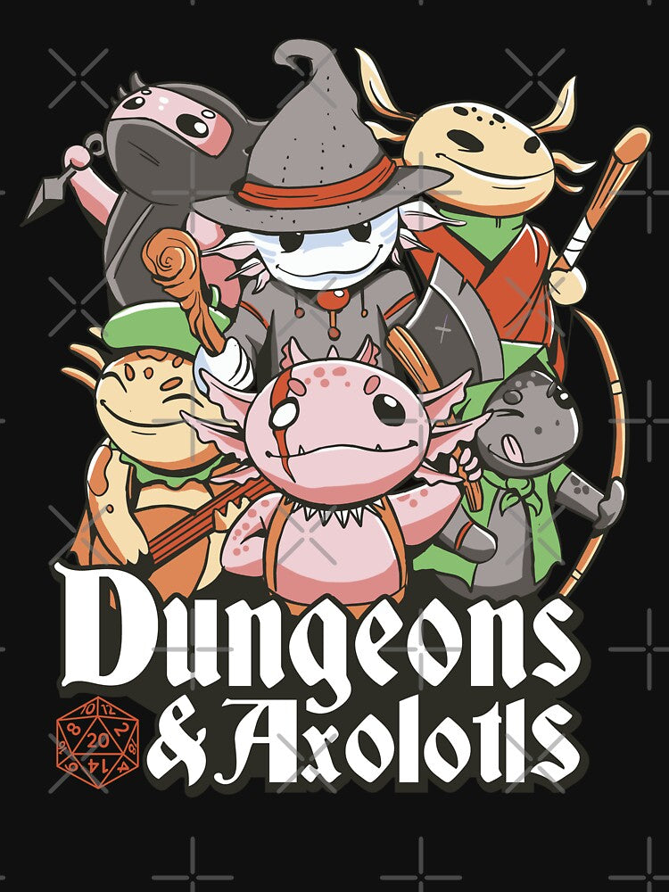 dungeons & axolotls by Alana  Keller Lopes