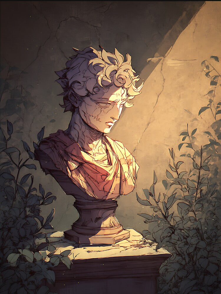 Dark Academia: Scholarly Roman Bust by bapupa T-Shirts, Hoodie, Sweatshirt | BlankRebels.com (Image 3)